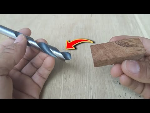 Amazing!! This homemade tool promises to sharpen any drill bit in 1 minute