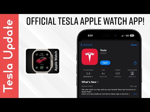 Official Tesla Apple Watch App Is HERE - Download Now