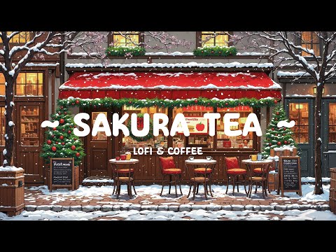 Sakura Tea 🌸 Japan Winter Lofi ❄️ Deep Focus music to Exams-Study-Relax Lofi Hip Hop - Lofi Cafe