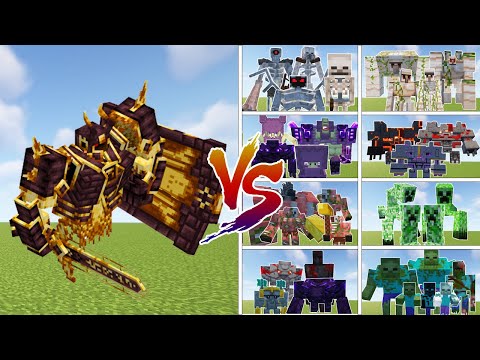 IGNIS Vs All Team Mob - Minecraft Mob Battle