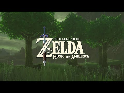 Rainy day vibes in zelda ambience ( Relaxing video games music while it's raining)