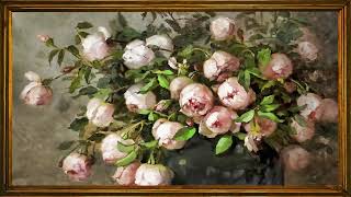 Pink Roses Galore | TV ART | 4K TV Art Display Screensaver | Subscribe