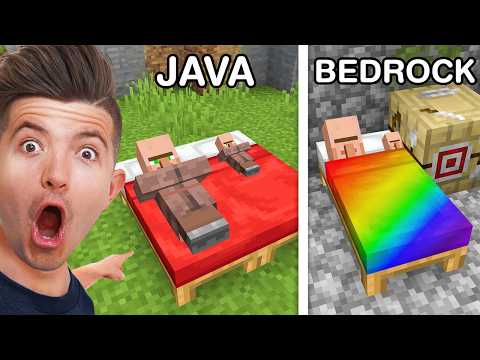 Testing 50 Java vs Bedrock Secrets in Minecraft