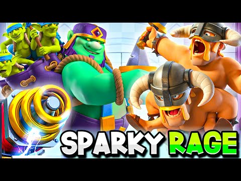 TOP LADDER PUSH WITH #1 BEST SPARKY DECK - Clash Royale