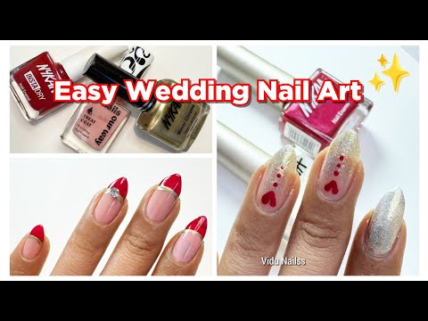 Easy Wedding Nail Art Inspiration❤️✨ Nail Art Designs #227