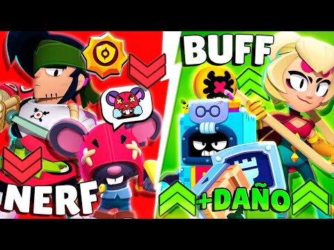 😳Ponemos a Prueba a Brawlers *BUFEEADOS* Vs *NERFEADOS* ¿Quien Gana? 🤔