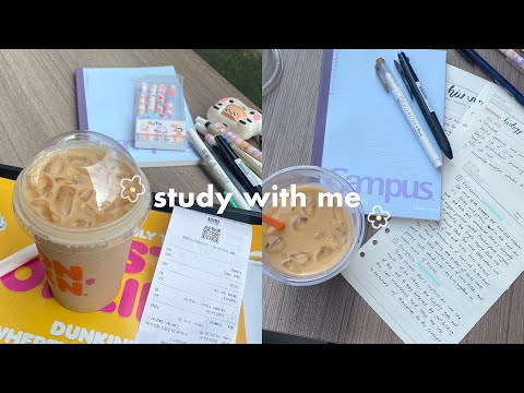 Study vlog 💌 studying at cafe, running errands, new printer ft. Aimo