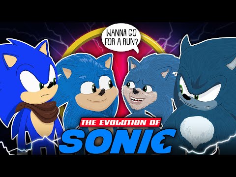 The Evolution of Sonic the Hedgehog (ANIMATED)