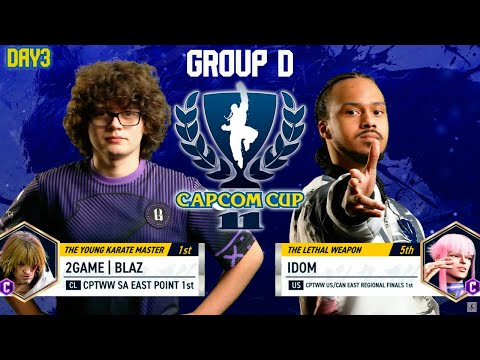 🔥Capcom Cup 11 - Group Stage - Day 3- BLAZ (ken) vs. IDOM (manon)