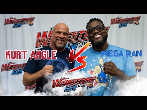 MEGA RAN and KURT ANGLE go ONE ON ONE!