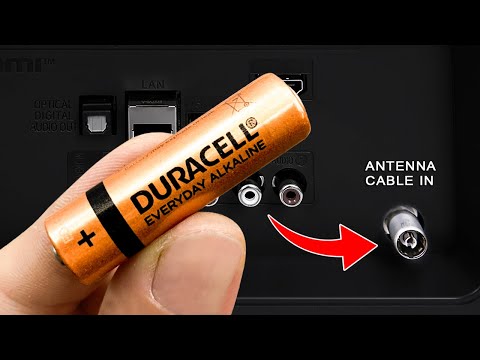 Say Goodbye to Antennas! Just AA batteries can watch all channels in quality HD