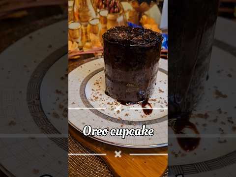 Oreo cupcake | easy cupcake recipe in just 5 min. | #youtubeshorts #shorts #oreocake #cupcake #oreo