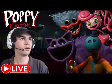 WHATS THE TIME? PLAYTIME!!! | Poppy Playtime | LIVESTREAM | Full Playthrough PART 1 | SlurpyGamer 06