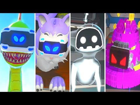 ASTRO BOT Playroom VR - All Bosses (No Damage)