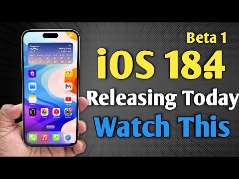 iOS 18.4 Beta 1 - Confirmed Release Today