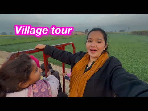 Village tour | y hai hmara punjab | Sitara yaseen village vlog