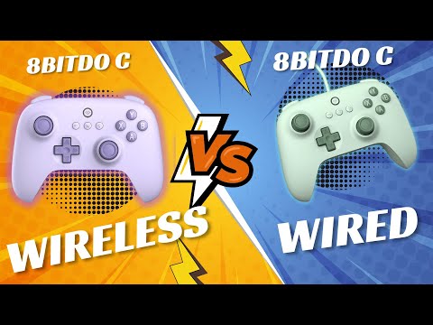 8BITDO Ultimate C Wired vs. Wireless: The Ultimate Controller Showdown! Review