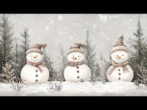 Christmas TV Art | Snowman TV Art |  Santa TV Art | Christmas Vintage TV Art | 21 Images | 3.5 Hours