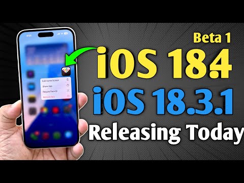 iOS 18.4 Beta 1 and iOS 18.3.1 Releasing - Watch Before Update