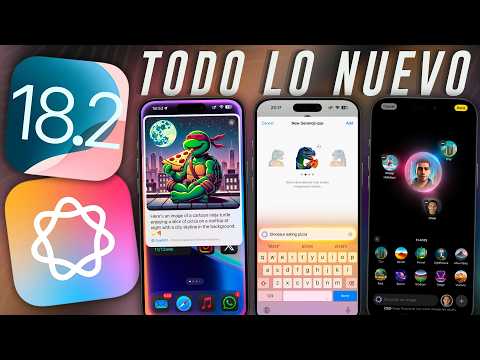 iOS 18.2 - 40+ New Features, GenMoji, Image Playground and ChatGPT