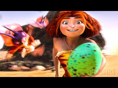 The Prehistorical Football Scene | The Croods | CLIP 🔥 4K