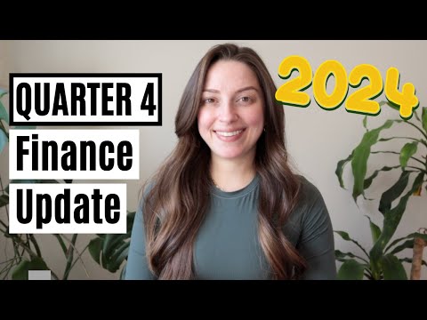 Quarter 4 2024 Finance Update | ONLINE INCOME, INVESTMENTS, SINKING FUNDS, NET WORTH, GOALS