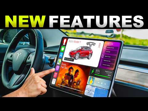 EXCLUSIVE CarPlay Update - Tesla's MAJOR New Features For 2025!