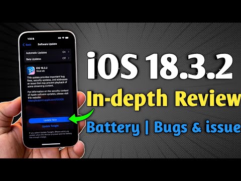 iOS 18.3.2 Review - Battery Life, Performance, Bugs and issues | iOS 18.4 Official Release