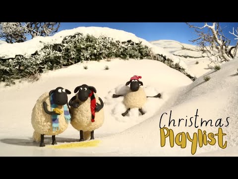 [𝗰𝗵𝗿𝗶𝘀𝘁𝗺𝗮𝘀 𝗽𝗹𝗮𝘆𝗹𝗶𝘀𝘁] shaun the sheep on winter day | joyful Christmas playlist