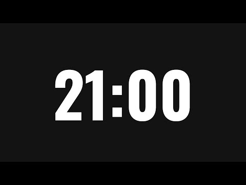 21 Minute Timer