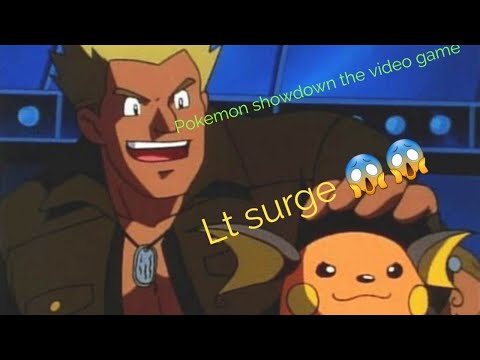 Pokemon Showdown All Stars: Episode 3 Lt. Surge