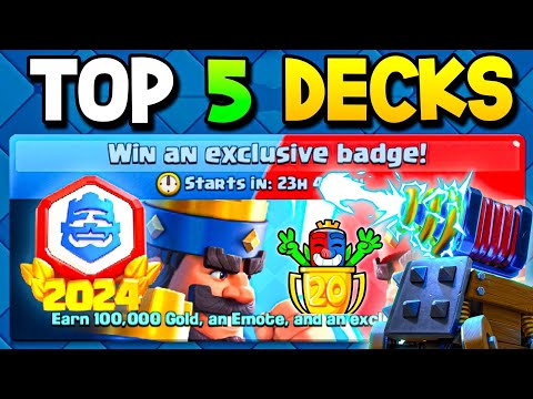 TOP 5 BEST SPARKY DECKS FOR 20 WIN CHALLENGE 🏆 - Clash Royale