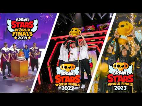 🔥TODOS LOS GANADORES DE LAS FINALES MUNDIALE DE BRAWL STARS! 🏆 (2019-2024)