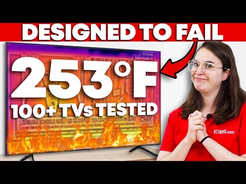 Edge-Lit TVs Fail FASTER Than Others (100+ TV Test)