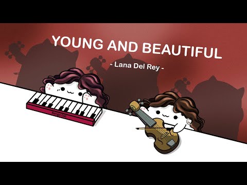 Lana Del Rey - Young and Beautiful (cover by Bongo Cat) 🎧