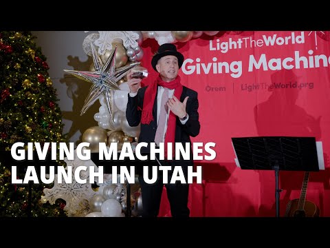 Giving Machines Launch in Utah