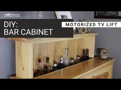 DIY Bar Cabinet | Progressive Automations