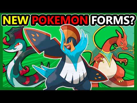 Creating New Starter Pokemon Regional Forms for Legends Z-A!