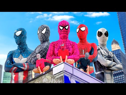 What If SPIDER-MAN And JOKE in 1 HOUSE ??? || Rescue The Pink From JOKER ( Epic Live Action )