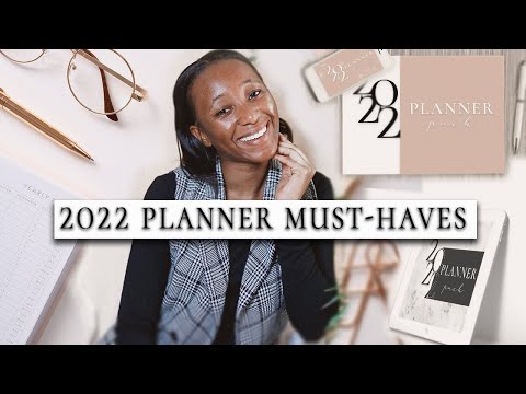 2022 PLANNER MUST-HAVES | 5 Inserts YOU NEED To Plan 2022