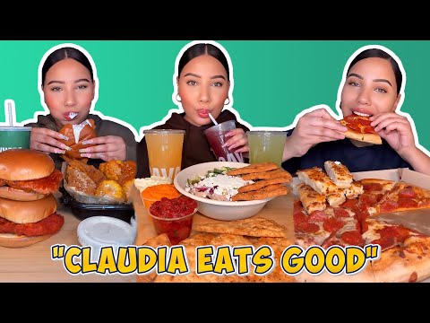 ClaudiaEatsGood ASMR Mukbang Eating TikTok Videos | ClaudiaEatsGood