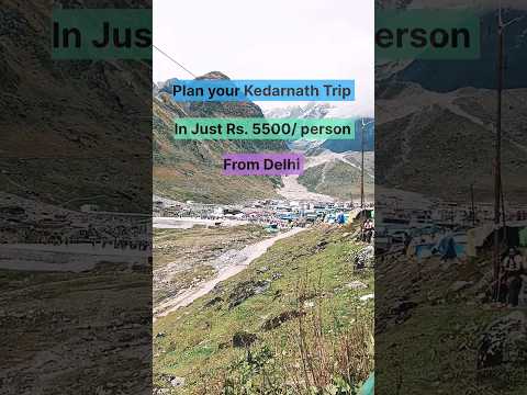 kedarnath yatra 2023 || kedarnath budget trip plan #shiva #kedarnath #bengalitravelvlog