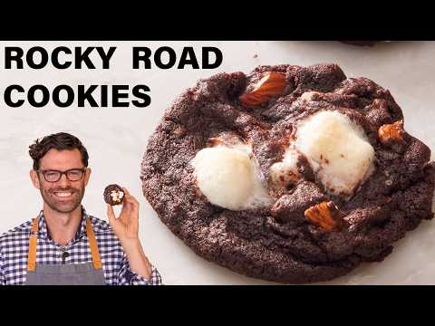 Easy Rocky Road Cookies