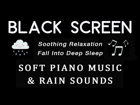 Soothing Relaxation - Fall Into Deep Sleep with Relaxing Piano Music & Soft Rain Sounds, Meditation