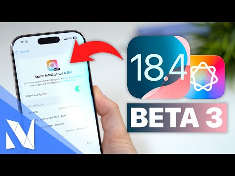 iOS 18.4 Beta 3 - Was ist neu? (Apple Intelligence FIX, Kamerasteuerung & mehr) | Nils-Hendrik Welk