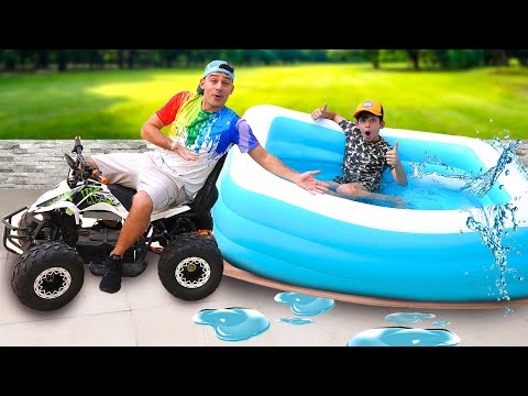 Jason and Alex and the Portable Pool Adventure