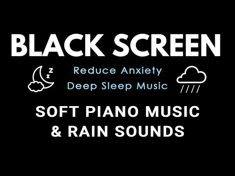 Relaxing Sleep Music and Rain Sounds - No Mid ADS - Piano Music for Sleep, Peaceful & Calm Your Mind