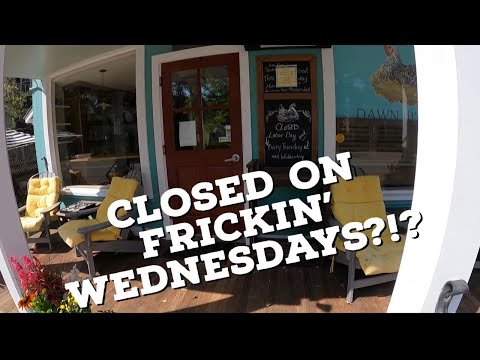 CLOSED ON WEDNESDAYS?!?! MUST BE A FRONT FOR THE MOB!