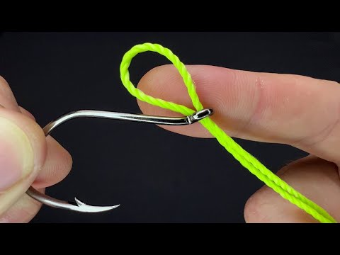 THE MOST POWERFUL Fishing knot II Life hacks for fishing II 100% reliable