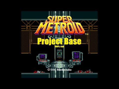 Super Metroid: Project Base Version 0.8.1 100% playthrough